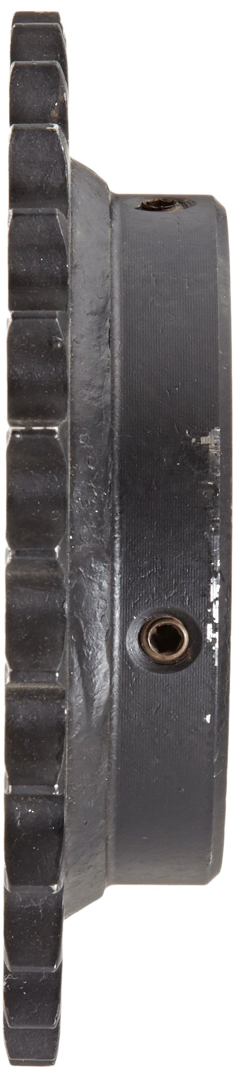 Martin Roller Chain Sprocket, Bored-to-Size, Type B Hub, Single Strand, 40 Chain Size, 0.5