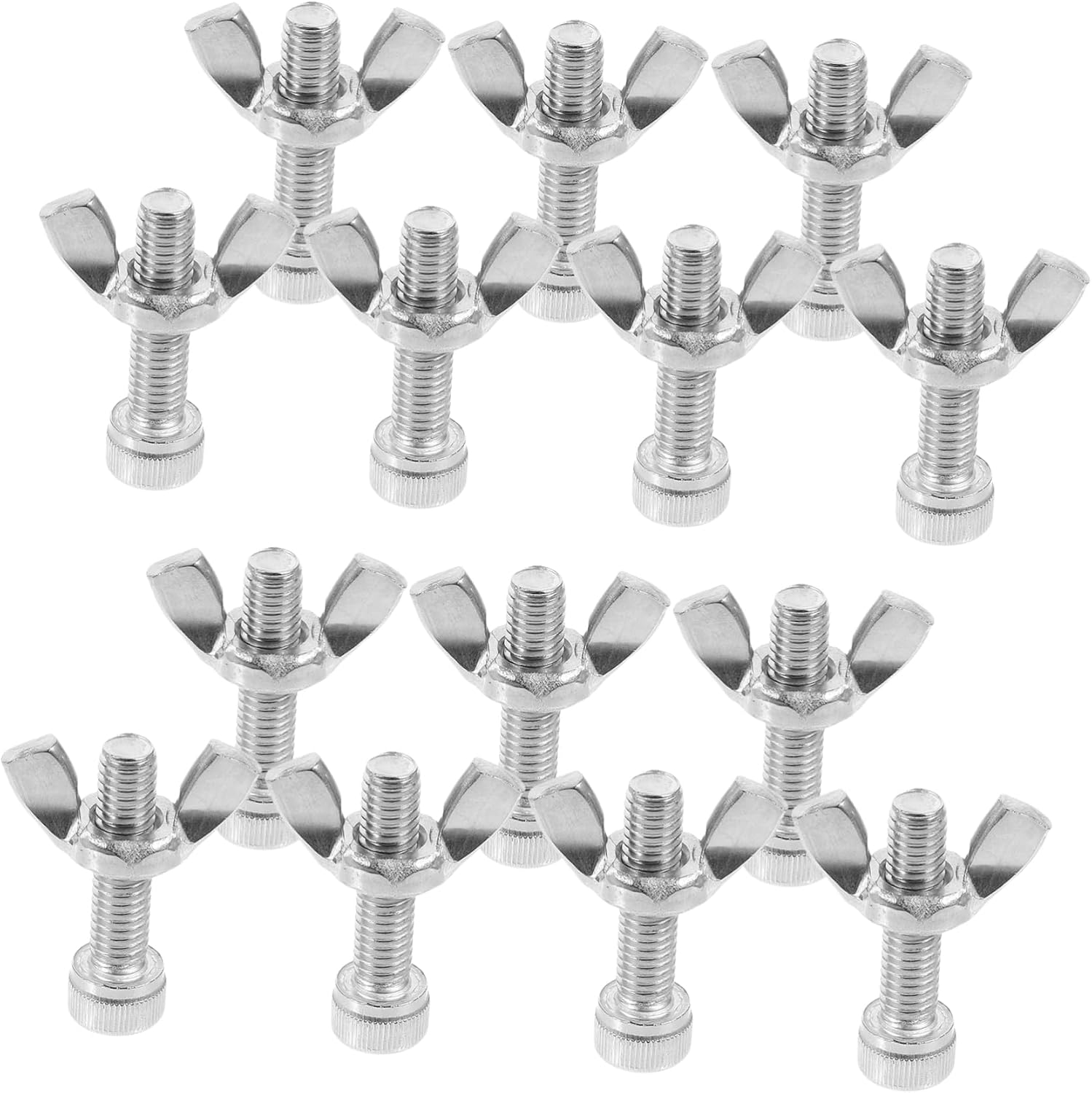 KALLORY 14pcs Pottery Wheel Bat Pins Set Metal Bats Butterfly Wing Head for Easy Fixing Portable Pottery Supplies