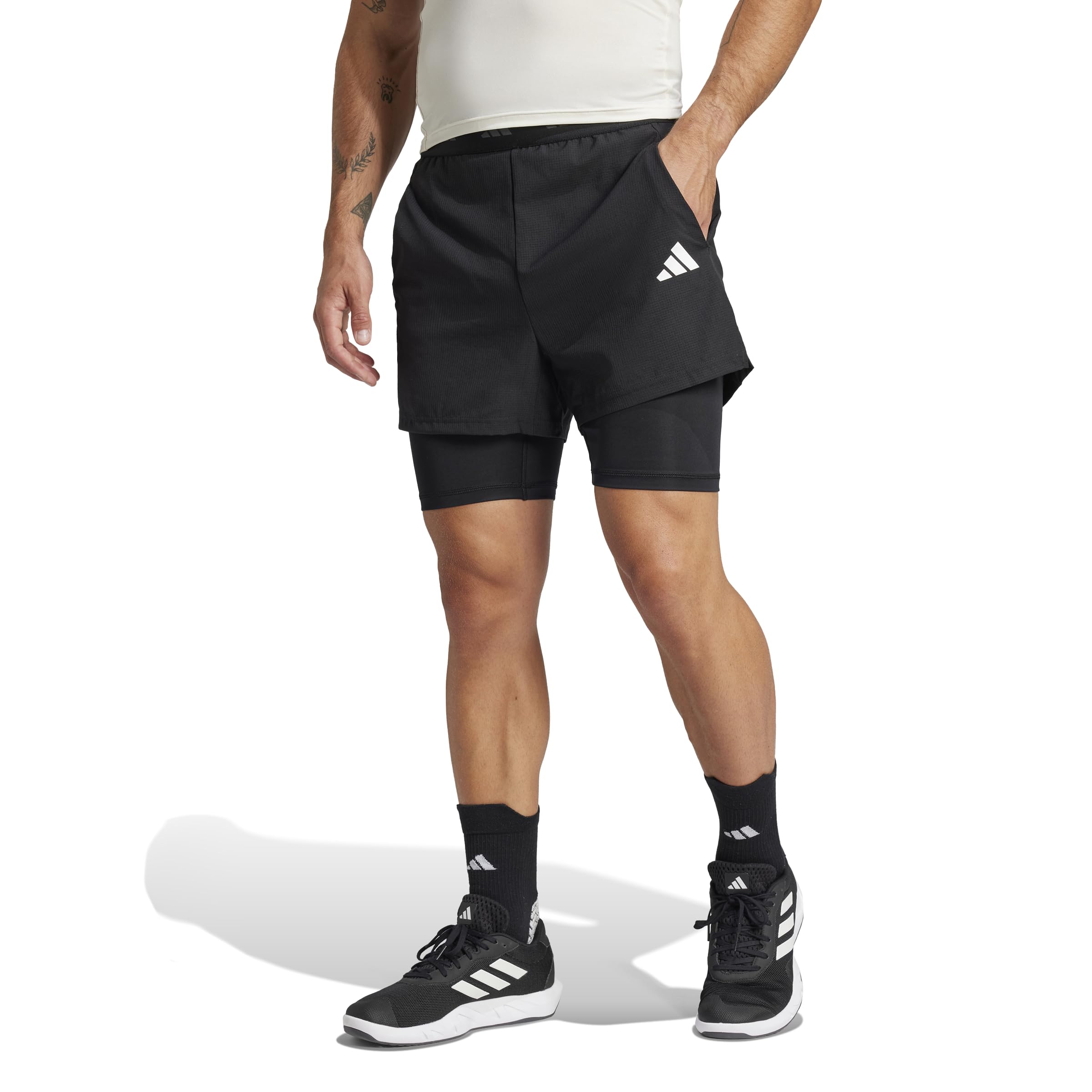adidas Hombre Gym+ 2in1 Shorts