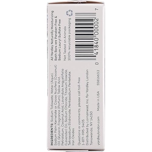 Miniatura 6 de Yardley of London Jabón en barra hidratante natural, lavanda inglesa 2 ea