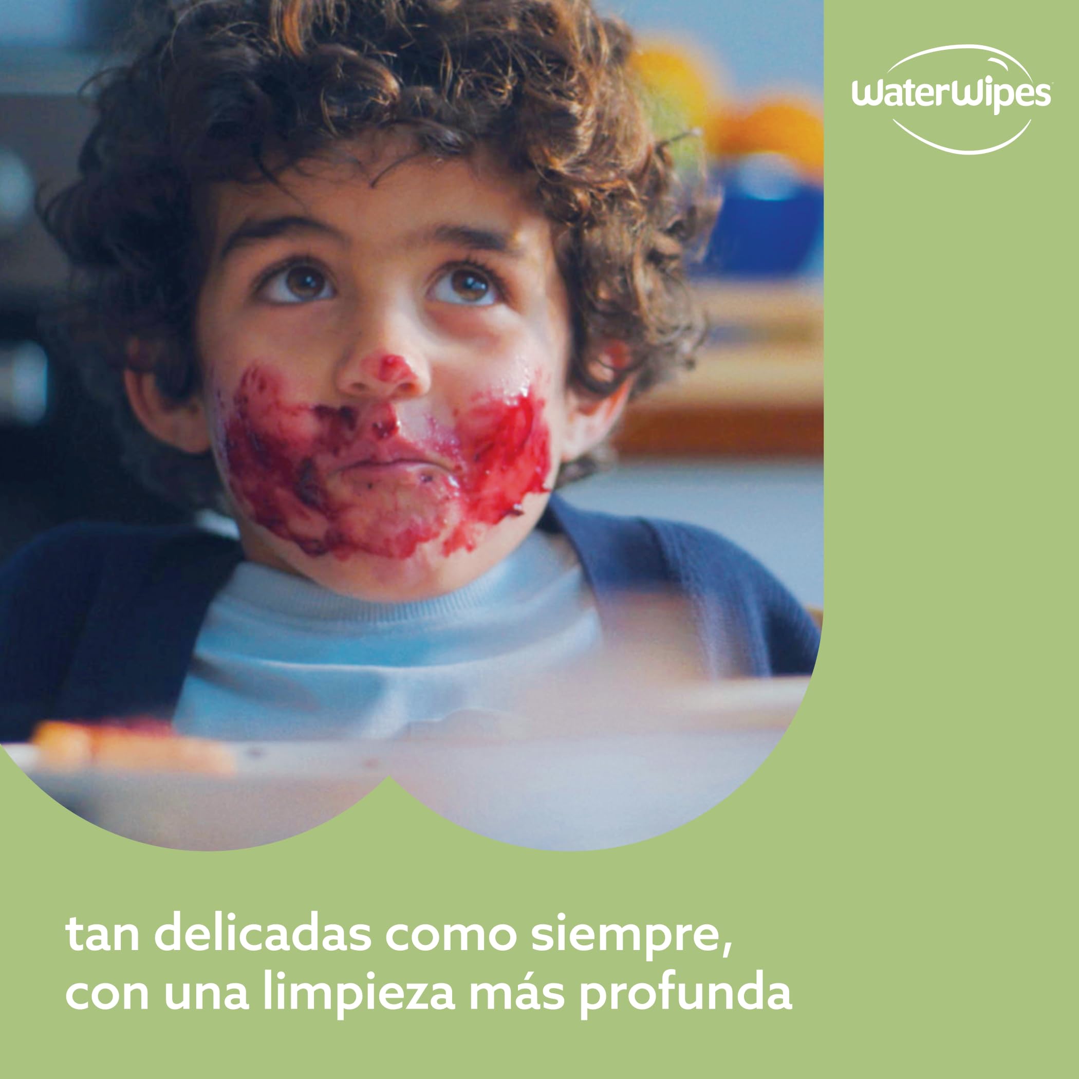 WaterWipes Sensitive+ Baby & Toddler Wipes, Toallitas Para Bebés y Niños Pequeños, 720 unidades (paquete de 12), 3 en 1 Limpia, Cuida, Protege, 99,9% Agua, Textura Limpia, Sin perfume