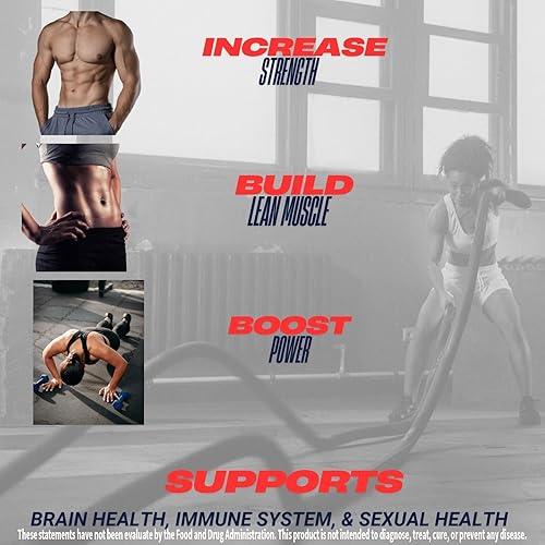 Miniatura 6 de CREATINE HCl en polvo para hombres y mujeres, fuerza muscular, rendimiento cerebral, salud cardíaca y apoyo inmunológico, sabor agrio crudo, 90