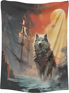 CAPITUNEISKINEPA Husky Jack Dog Blanket Gifts Living Room Blanket Small Blankets 30