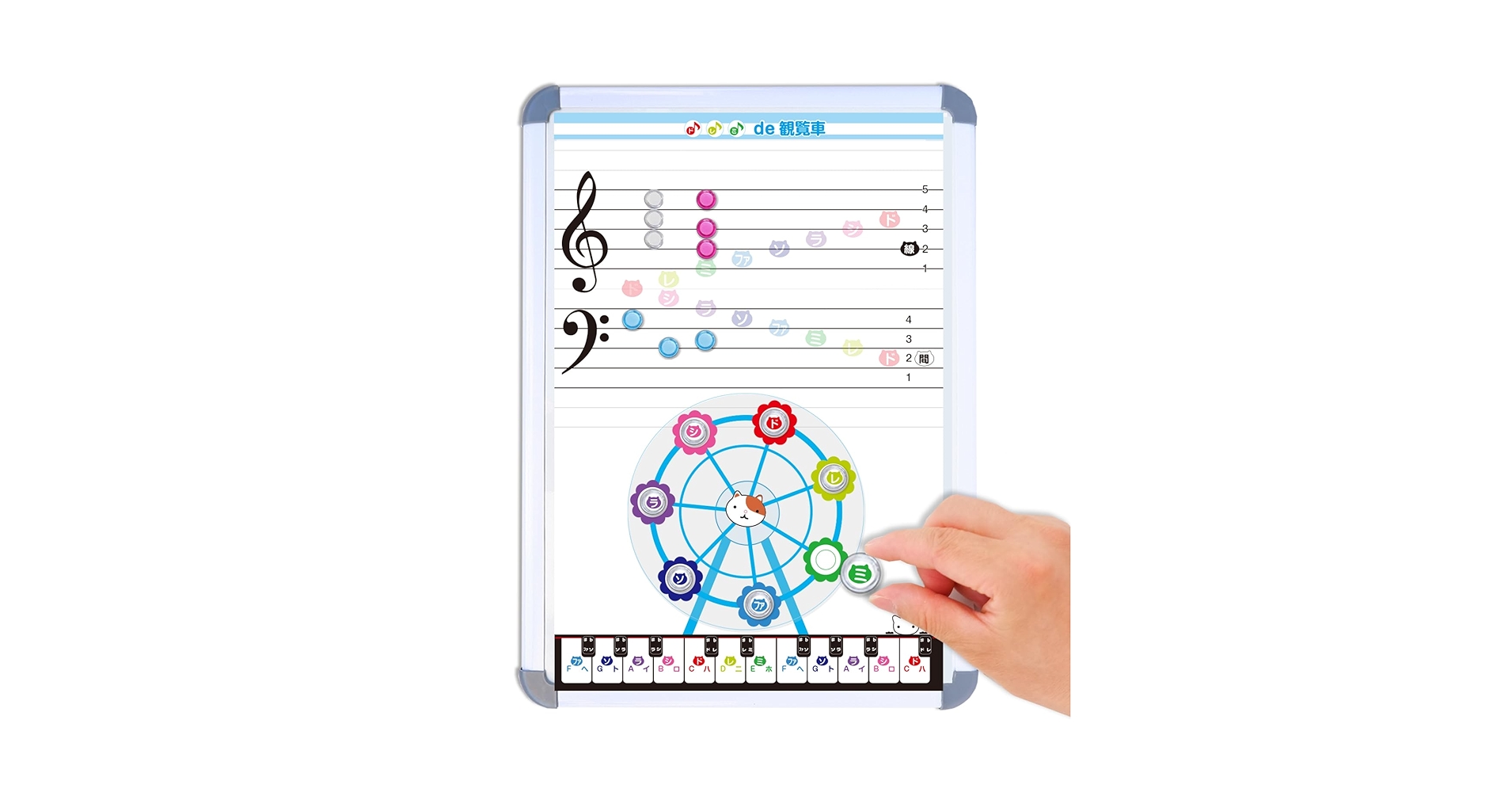 Amazon.co.jp: ドレミde観覧車ボード ドレミ観覧車 五線ボード 五線譜 Amazon.co.jp: ドレミde観覧車ボード ドレミ観覧車 五線ボード 五線譜