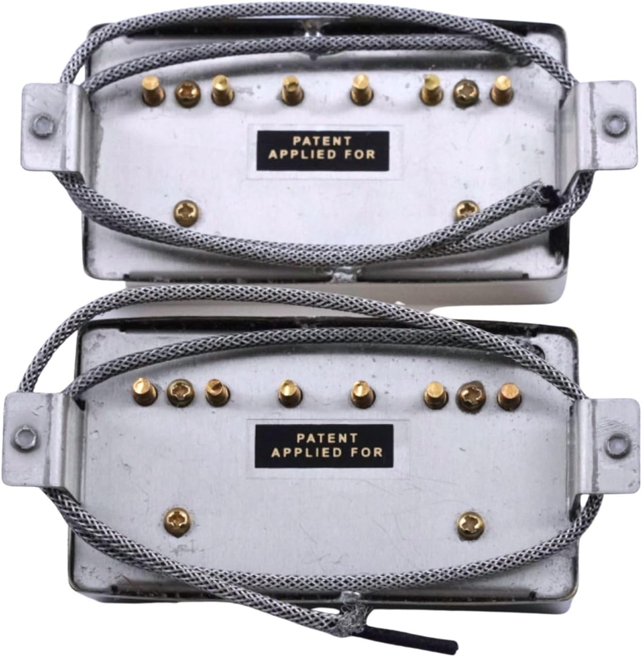 LP 57 Classic & Classic 57+ Alnico 2 Bridge Neck Guitar Vintage Humbucker PAF Pickups Braided Wire Gold For Les Paul style Guitar