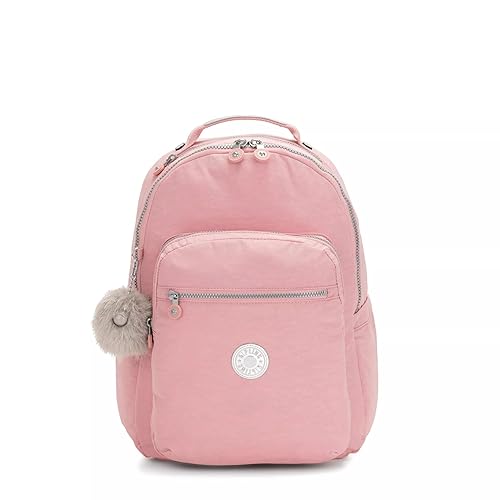 Kipling Women's Seoul 15" Laptop Backpack, Durable, Roomy with Padded Shoulder Straps, Built-In Protective Sleeve