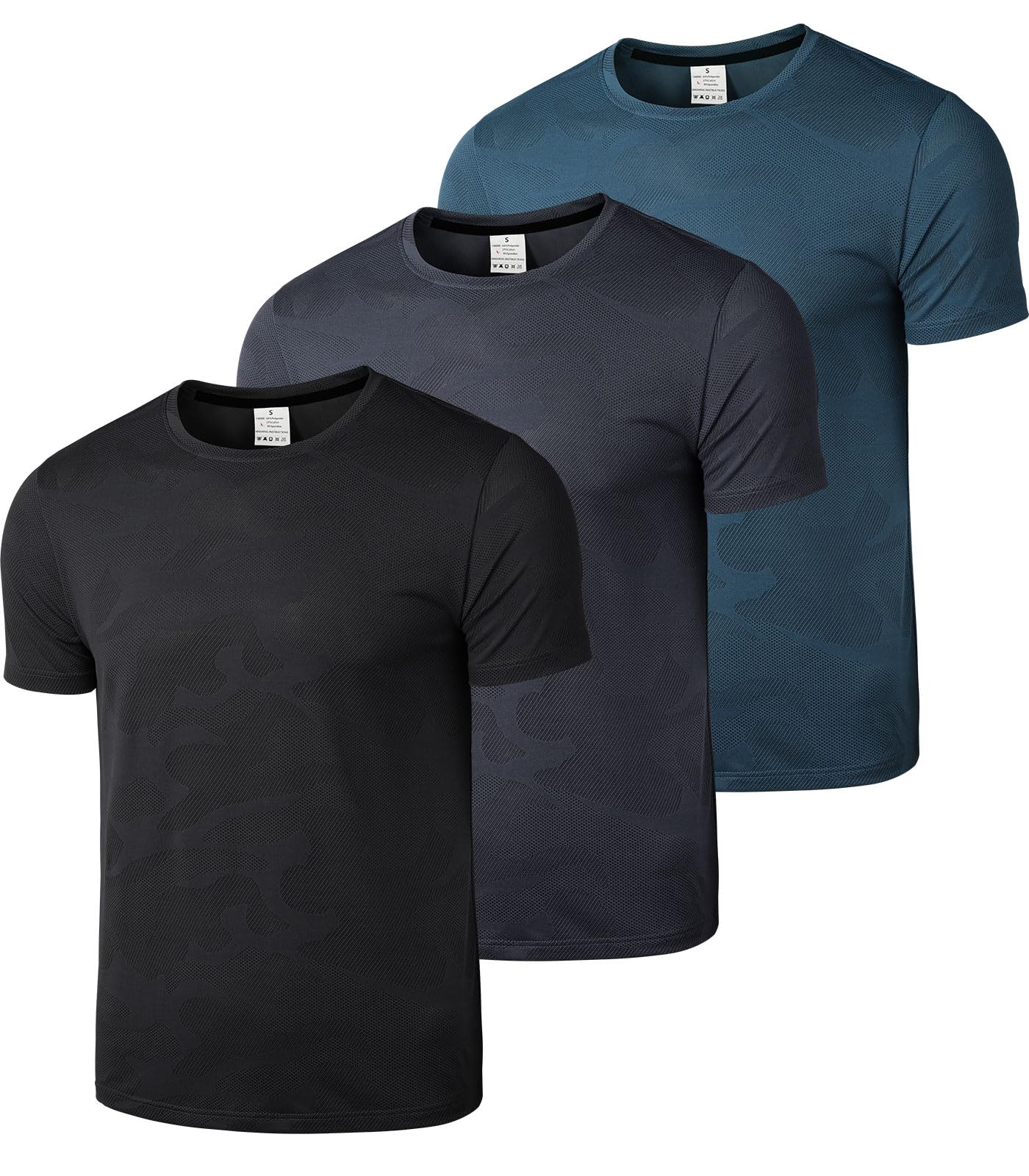 Nero, Grigio Scuro, Blu Scuro