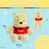 Kids Preferred Disney Baby Winnie the Pooh y Amigos Peluche con Cascabel y Arruga, Pooh 12” 4