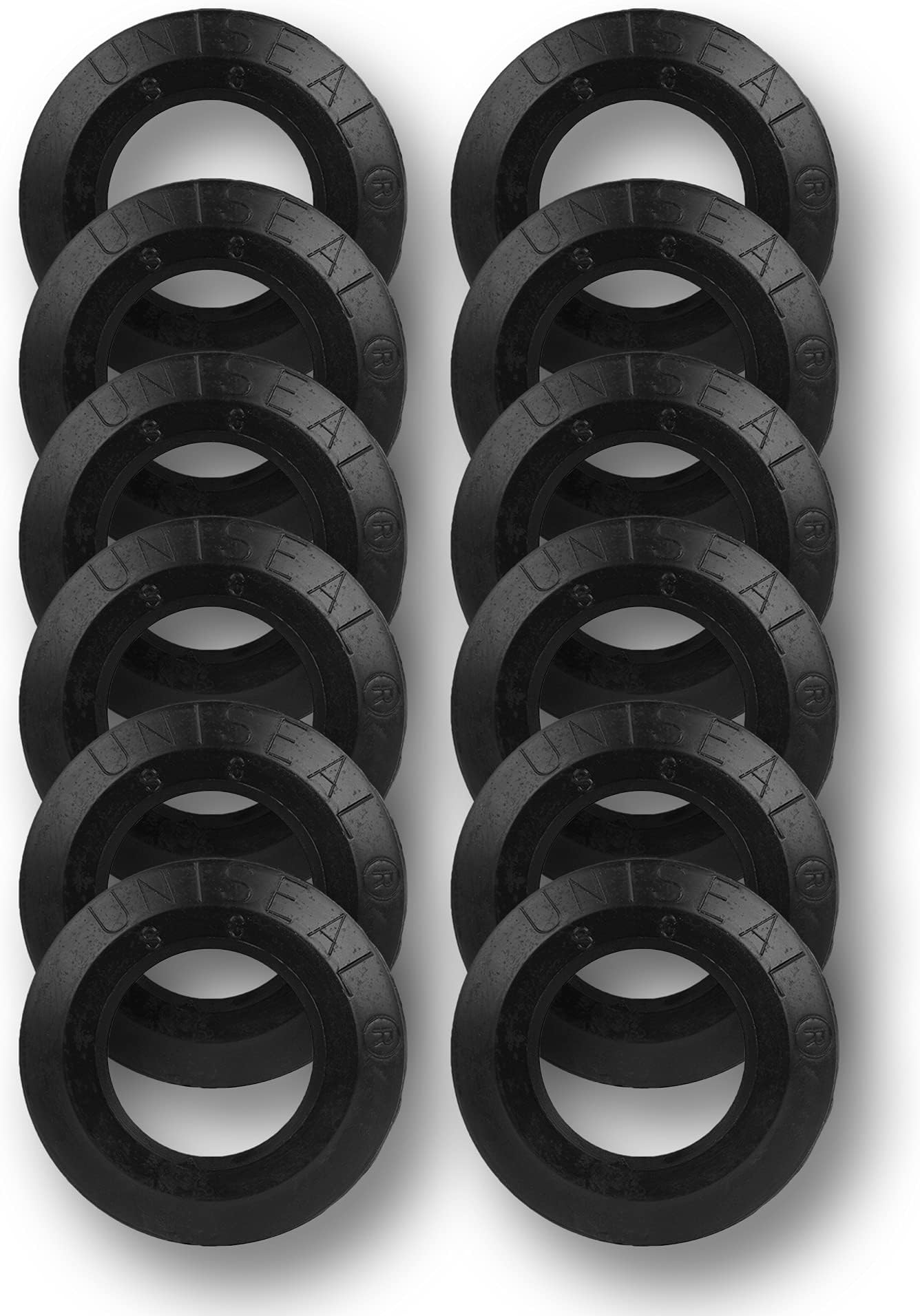 1'' UNISEAL Flexible Tank Adapter (bulkhead) - 12 Pack