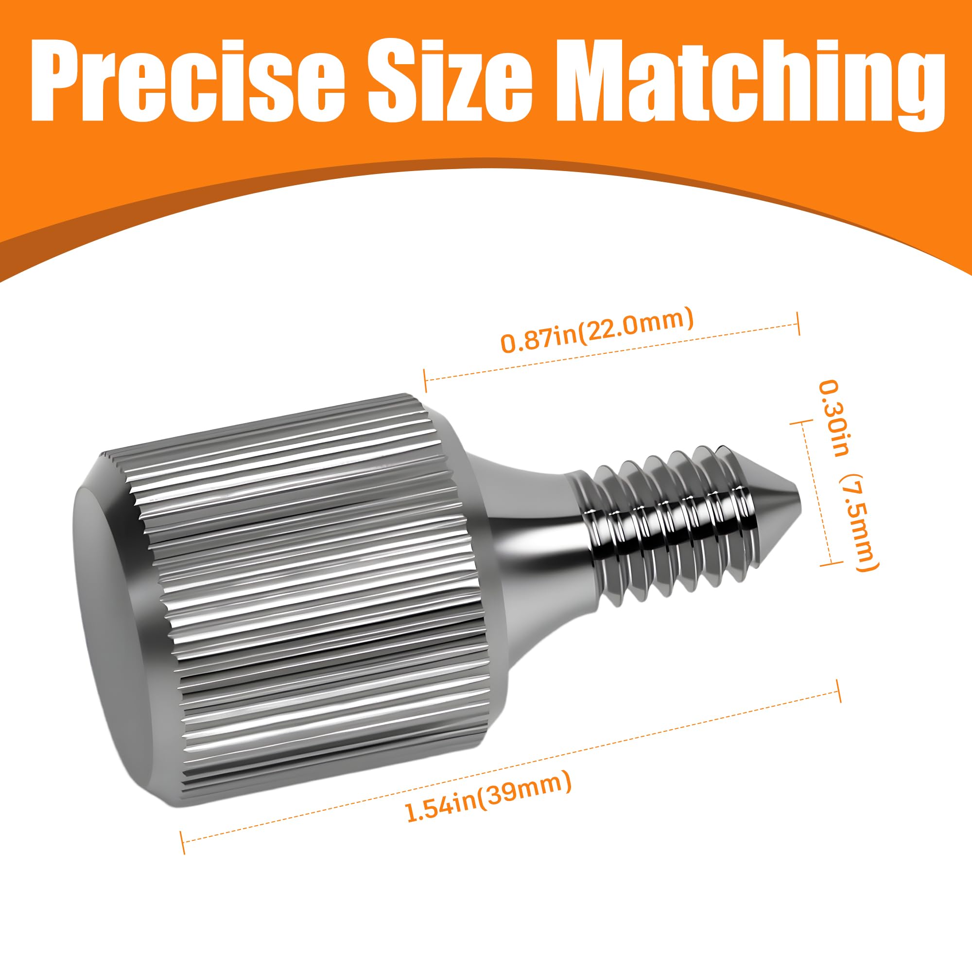 Accessori per viti di fissaggio compatibili con accessori per mixer Kitchenaid da 3,5 e 8 litri (vite in acciaio inox)