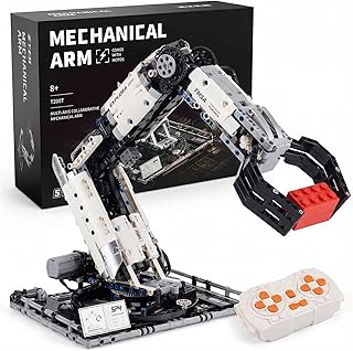 Programming Robotic arms | STEM Educational Toys for Kids Age 8-14 | 784 PCS Engineering Kit with APP & Remote Control | Science Kits for Boys & Girls | Birthday Gifts for Teens