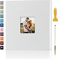 Vista 15 de Álbum de Fotos con Páginas Autoadhesivas para Fotos de 4x6 5x7 8x10 Pulgadas, Álbum de Fotos Magnético tipo Scrapbook con Páginas Adhesivas, Libros