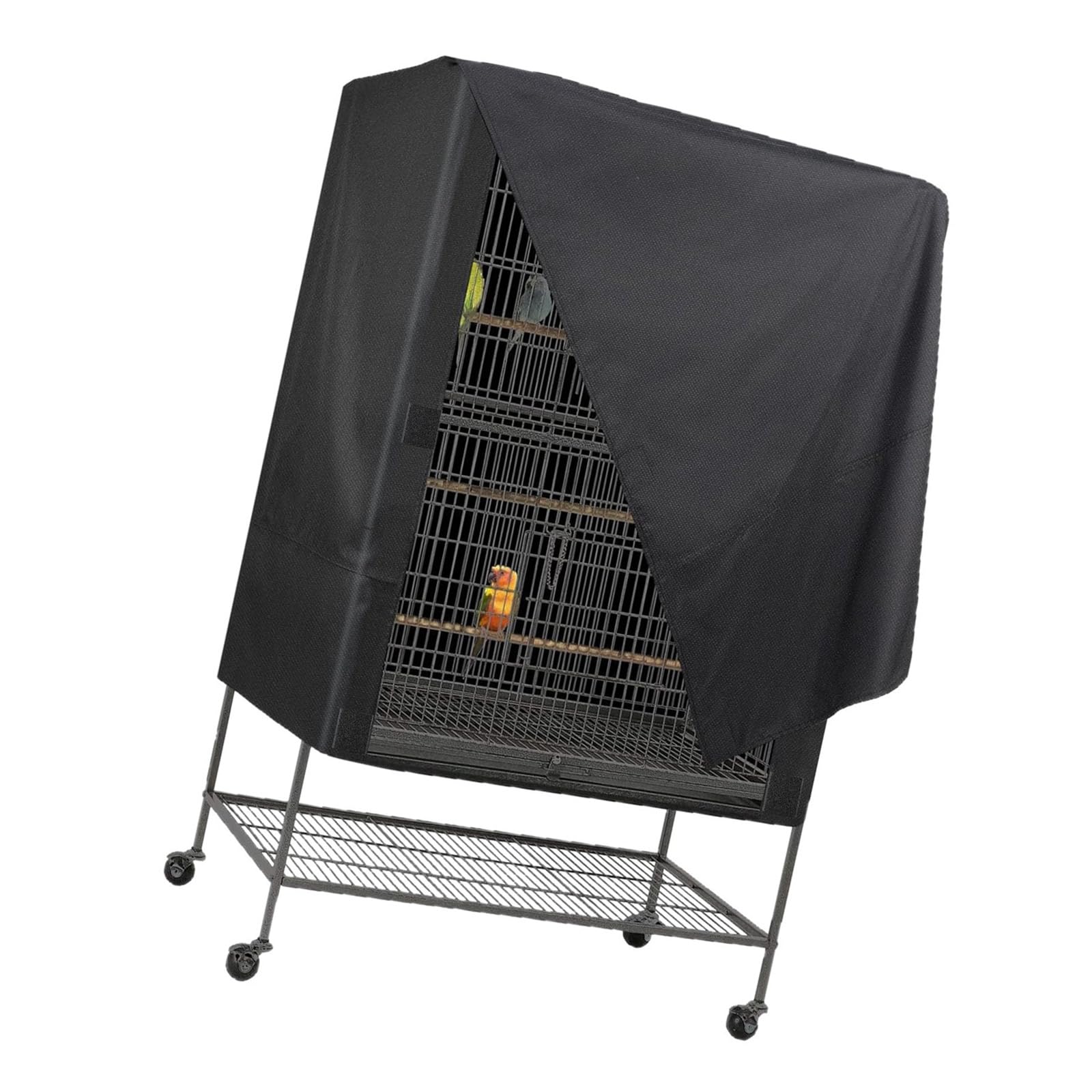 BWANGIAO 210D Oxford Bird Cage Cover For Indoor And Outdoor Application Blocks Sunlight Wind Rain And