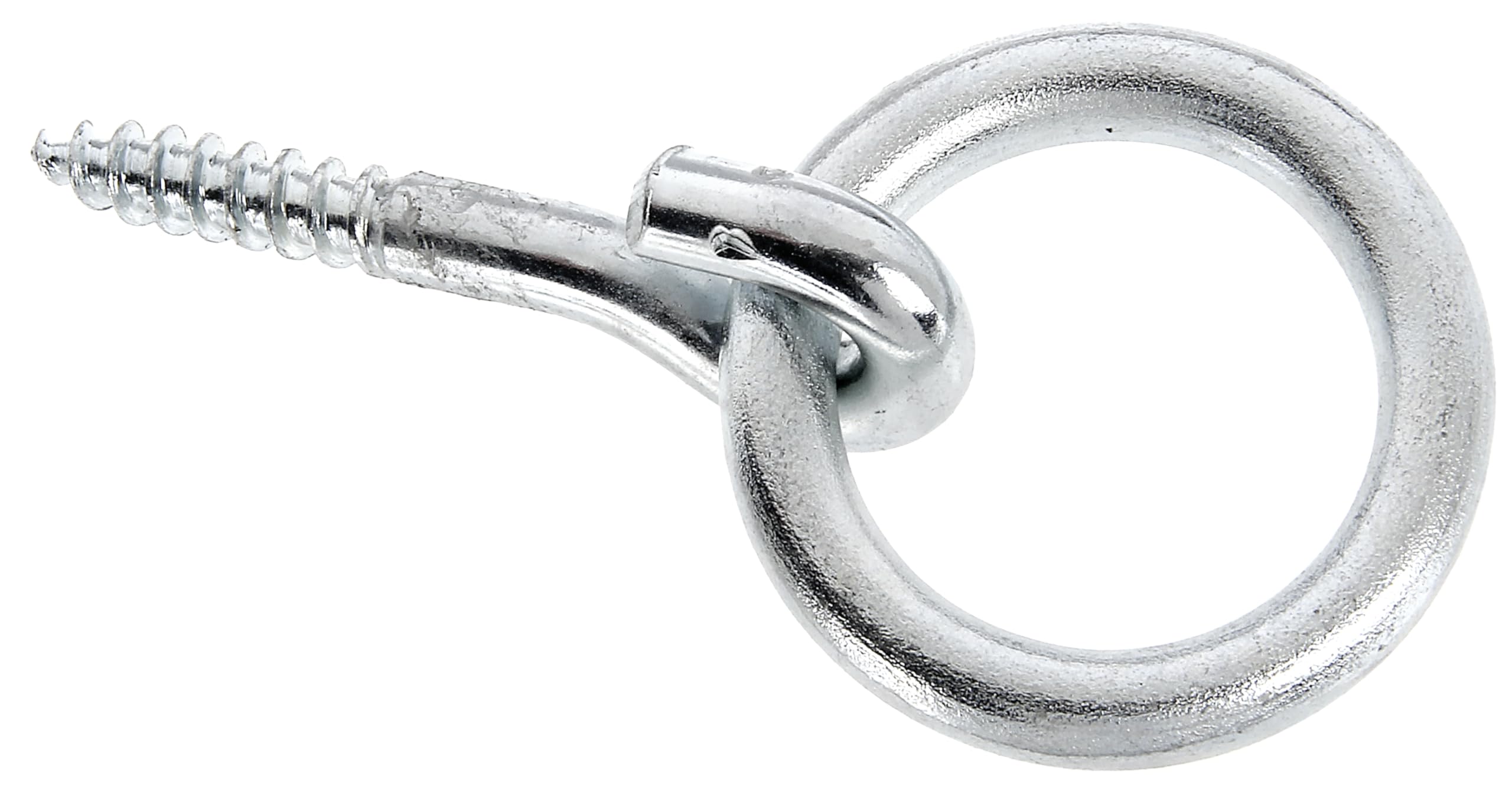 Anneau à visser électro-galvanisé bleu avec filetage 10 mm et longueur 125 mm