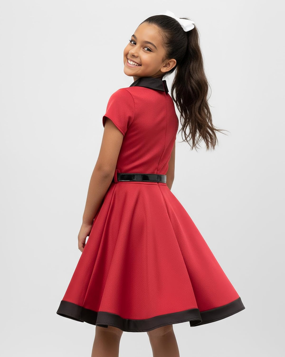 BlackButterfly Kids 'Lucy' Vintage Clarity 50's Girls Dress - Image 5