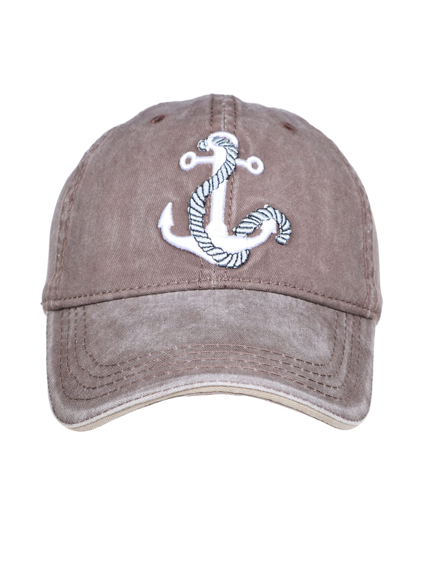 fabseasons Washed/Faded Cotton Denim Unisex Free Size Baseball Summer Cap with Adjustable Buckle-picture-37