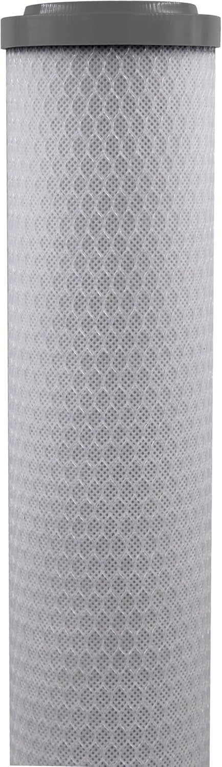 2.5" X 20" LEAD REDUCTION CARBON BLOCK FILTER AT 0.5 MICRON