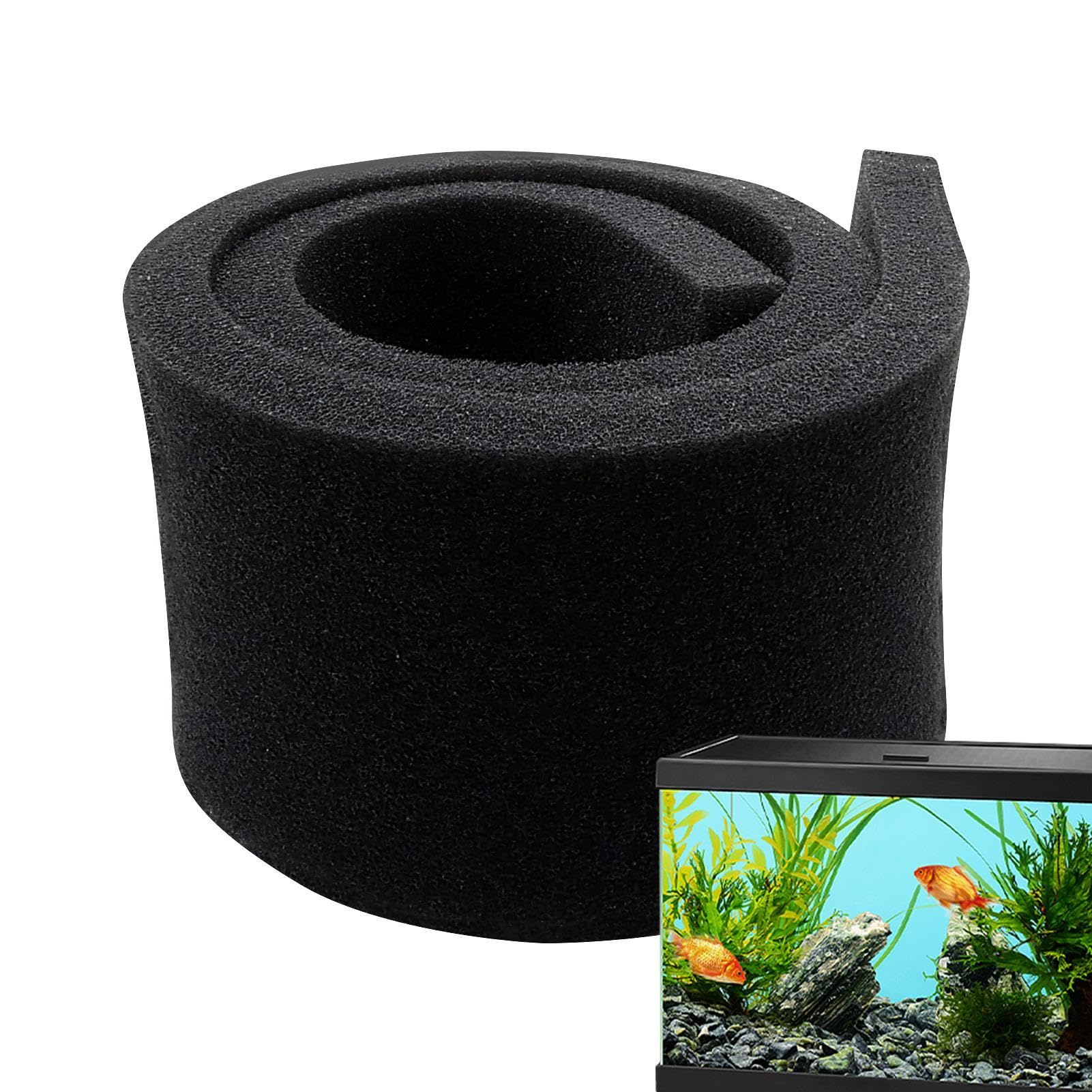 Wezalget Aquarium Filter Foam Pad | Easy to Cut Replacement Fish Tank Filter Foam Aquarium Filter Media Foam - for Aquarium Fish Tank Pond Canister Filters, Enhanced Aquatic Health