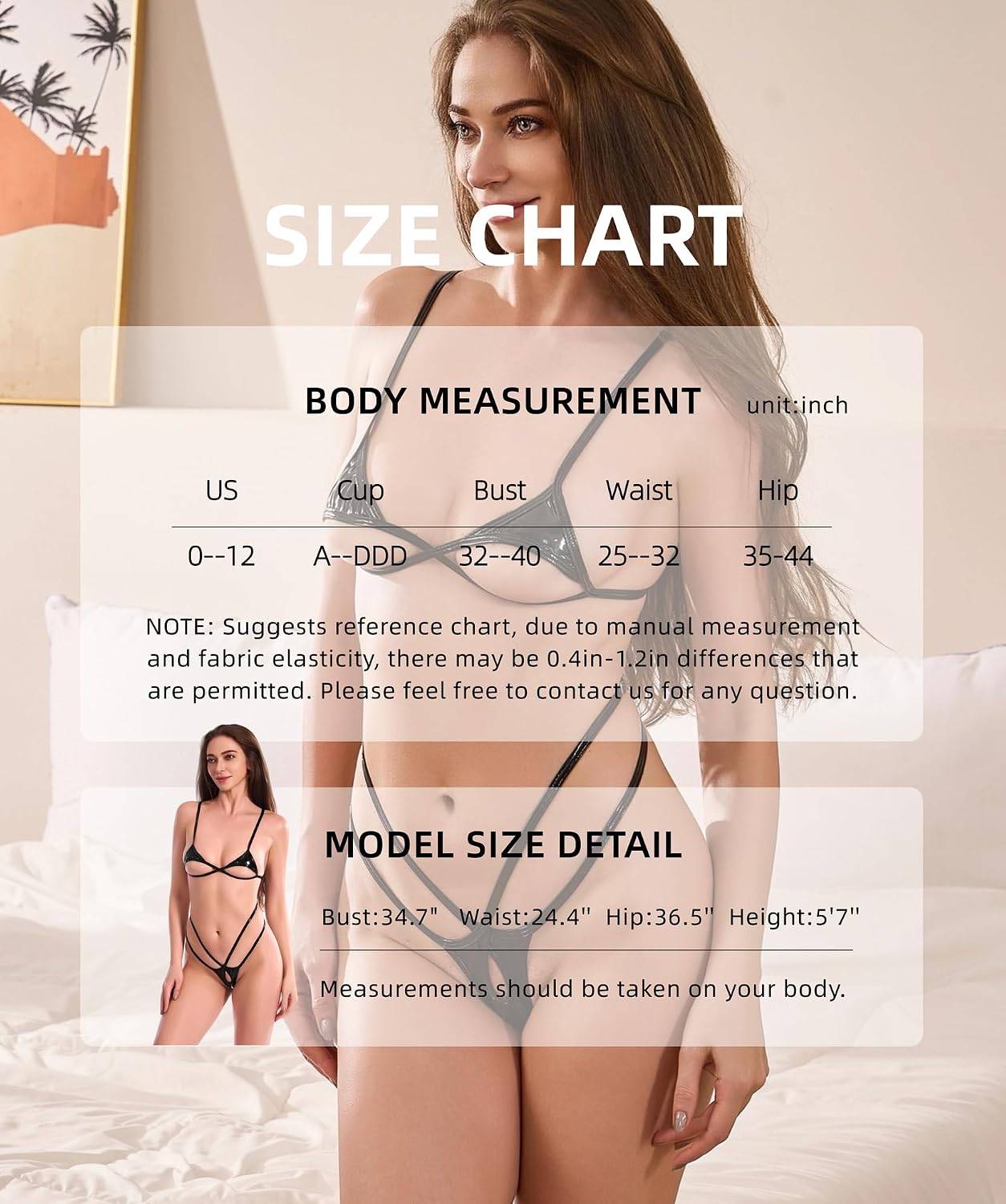 Micro Bikini Set Original Extreme Design Mini Two Piece