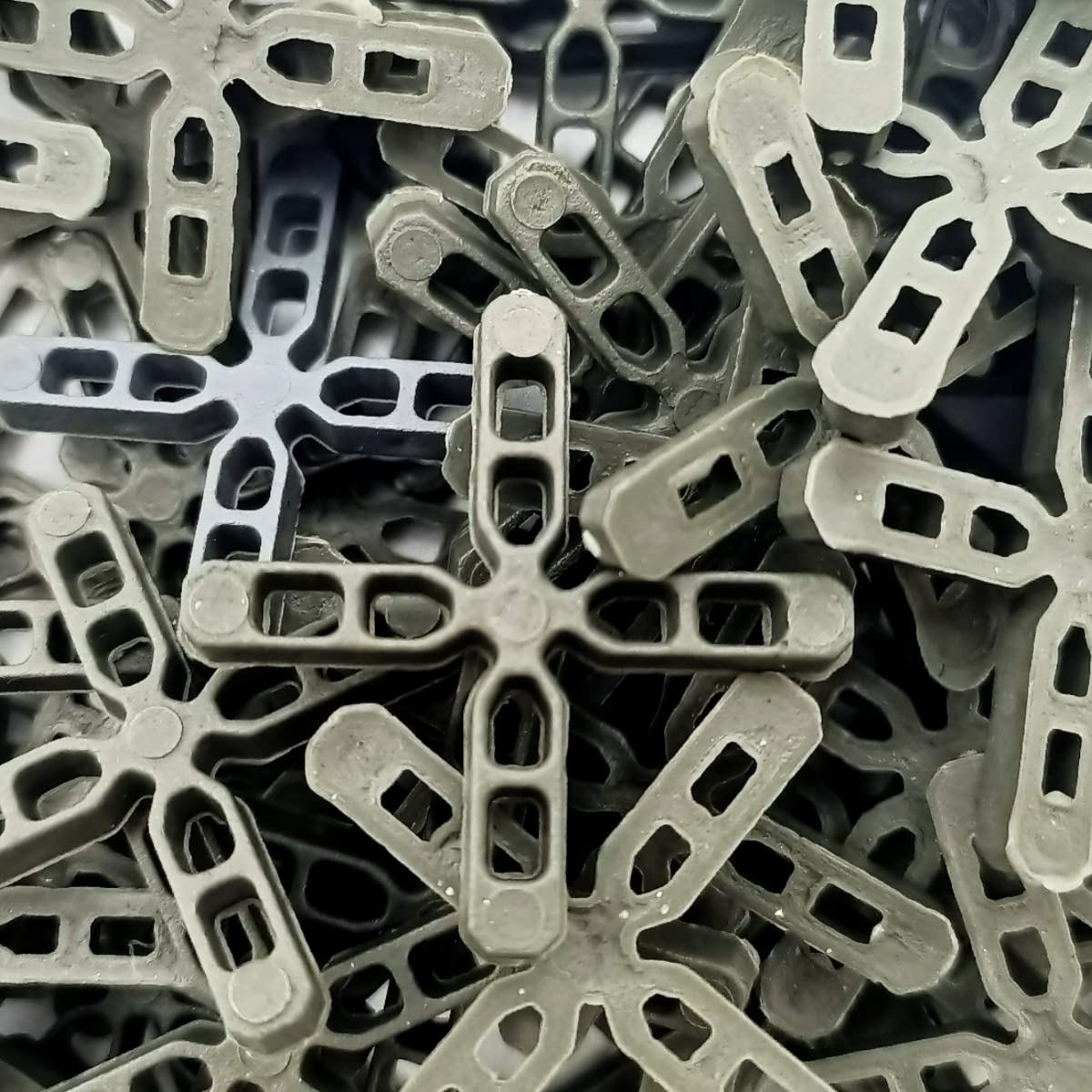 250 Distanziatori A Croce Per Piastrelle - 2mm, PVC PE, Multicolore, Per Fughe Uniformi - Foto 5