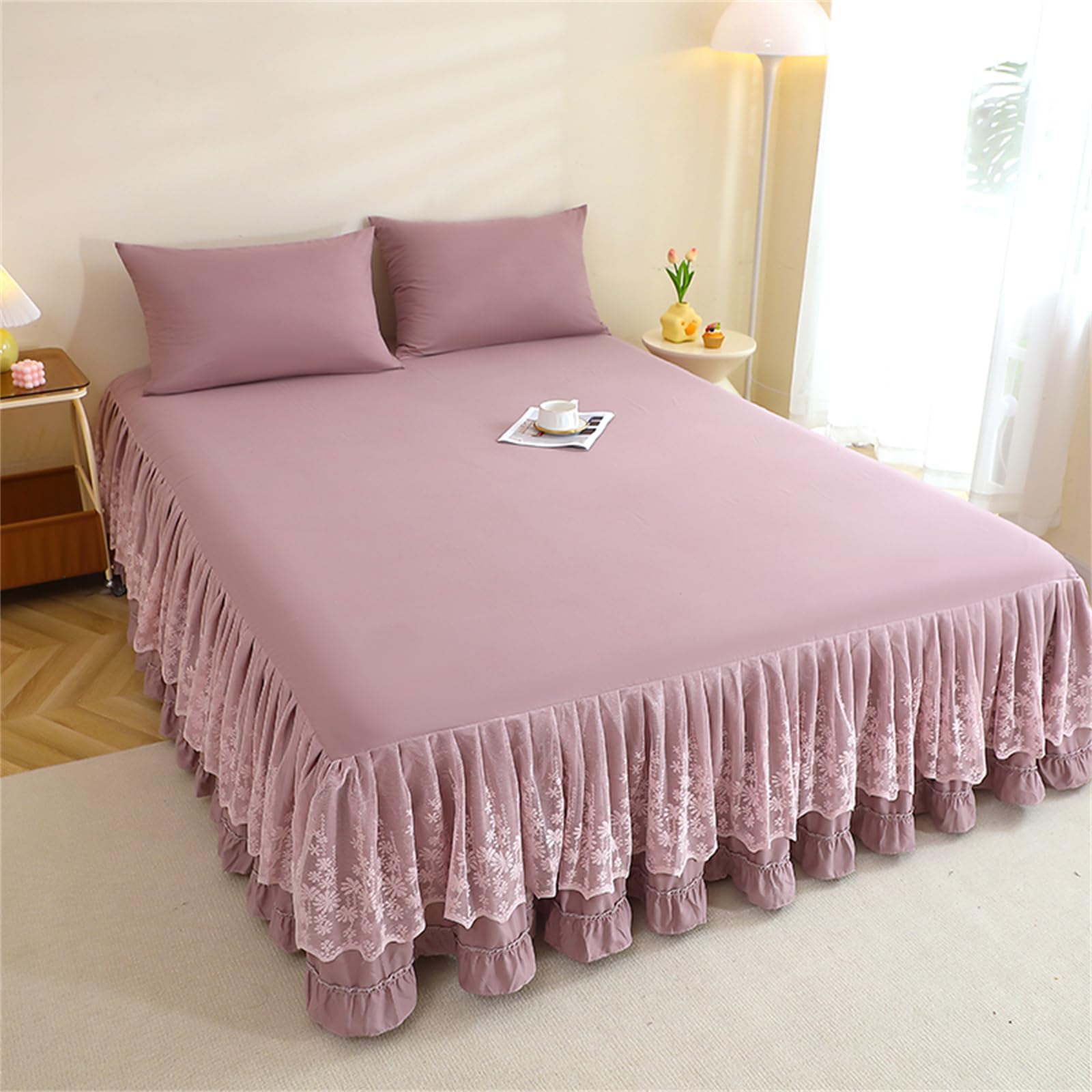 Sábana de cama antiarrugas ajustable que elimina las fundas sueltas