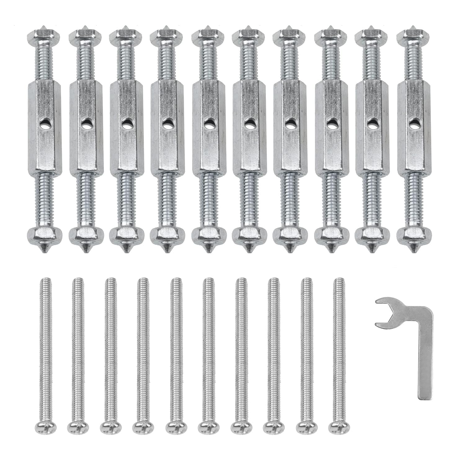 Serplex® 10Pcs Universal Socket Cassette Repair Device, 86-Wire Box Kit with Adjustable Switch Sockets (69-82mm), 10 Masonry Screws, Sturdy Wrench, for DIY & Wire Box Repairs-image-37