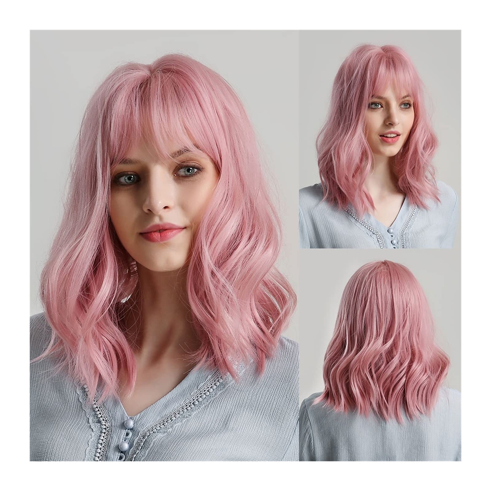 Perruque de remplacement de cheveux pour femme pour masquer l'alopécie naturellement