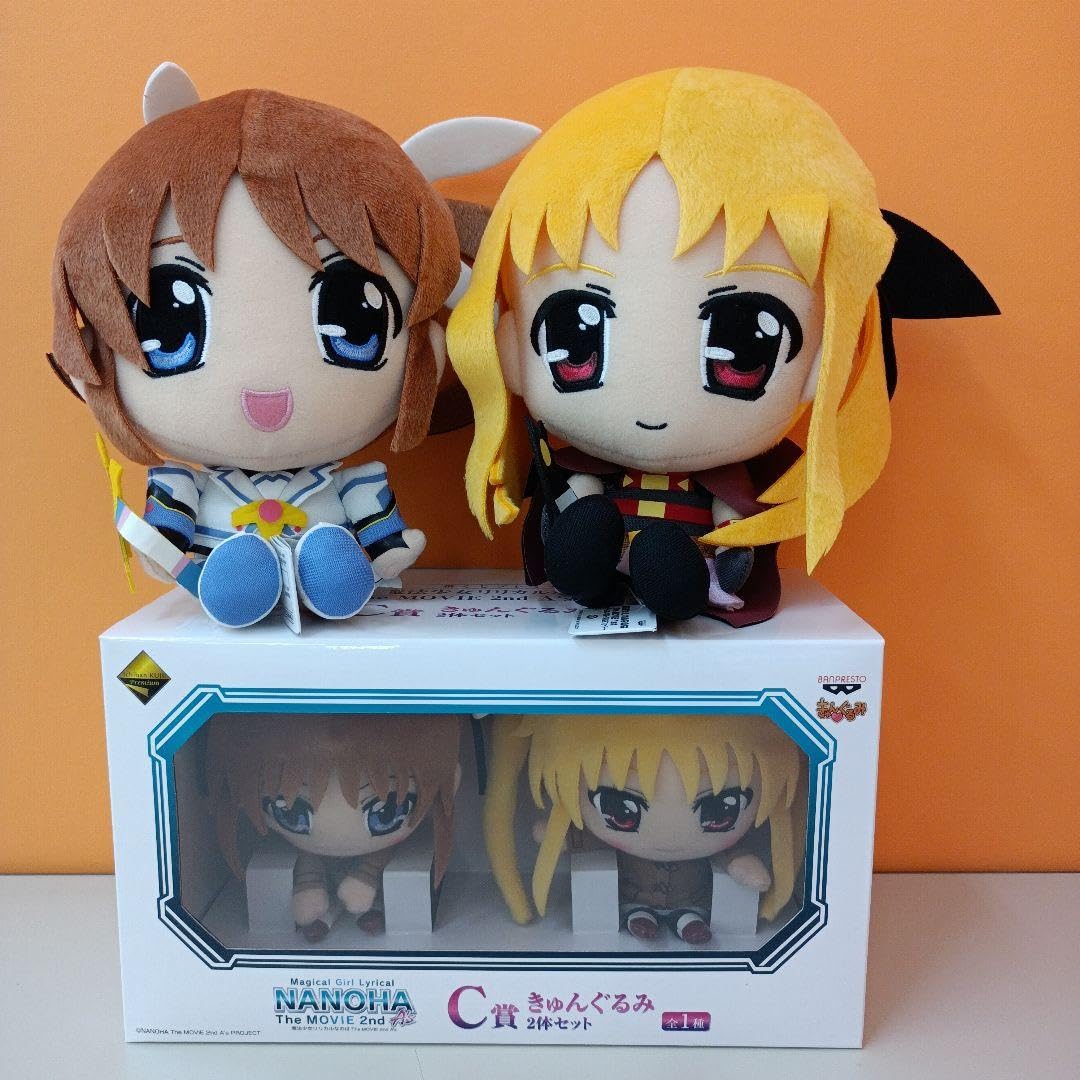 リリカルなのは びっくぬいぐるみ2個 約60cm リリカルなのは びっくぬいぐるみ2個 約60cm