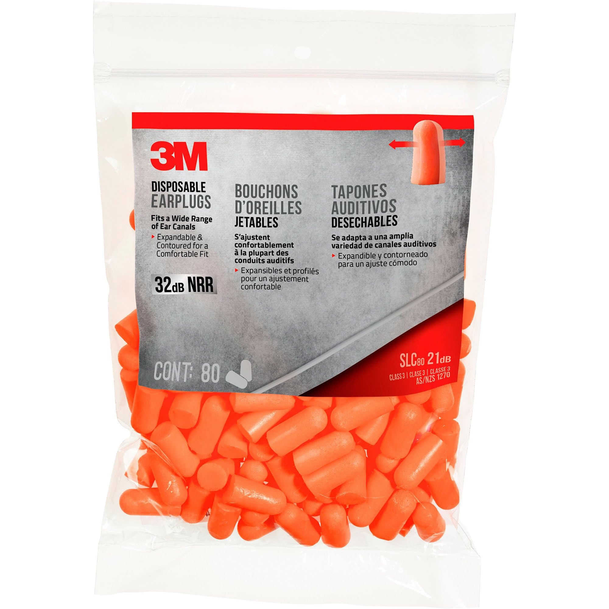3m Disp Earplg 32db 80pr