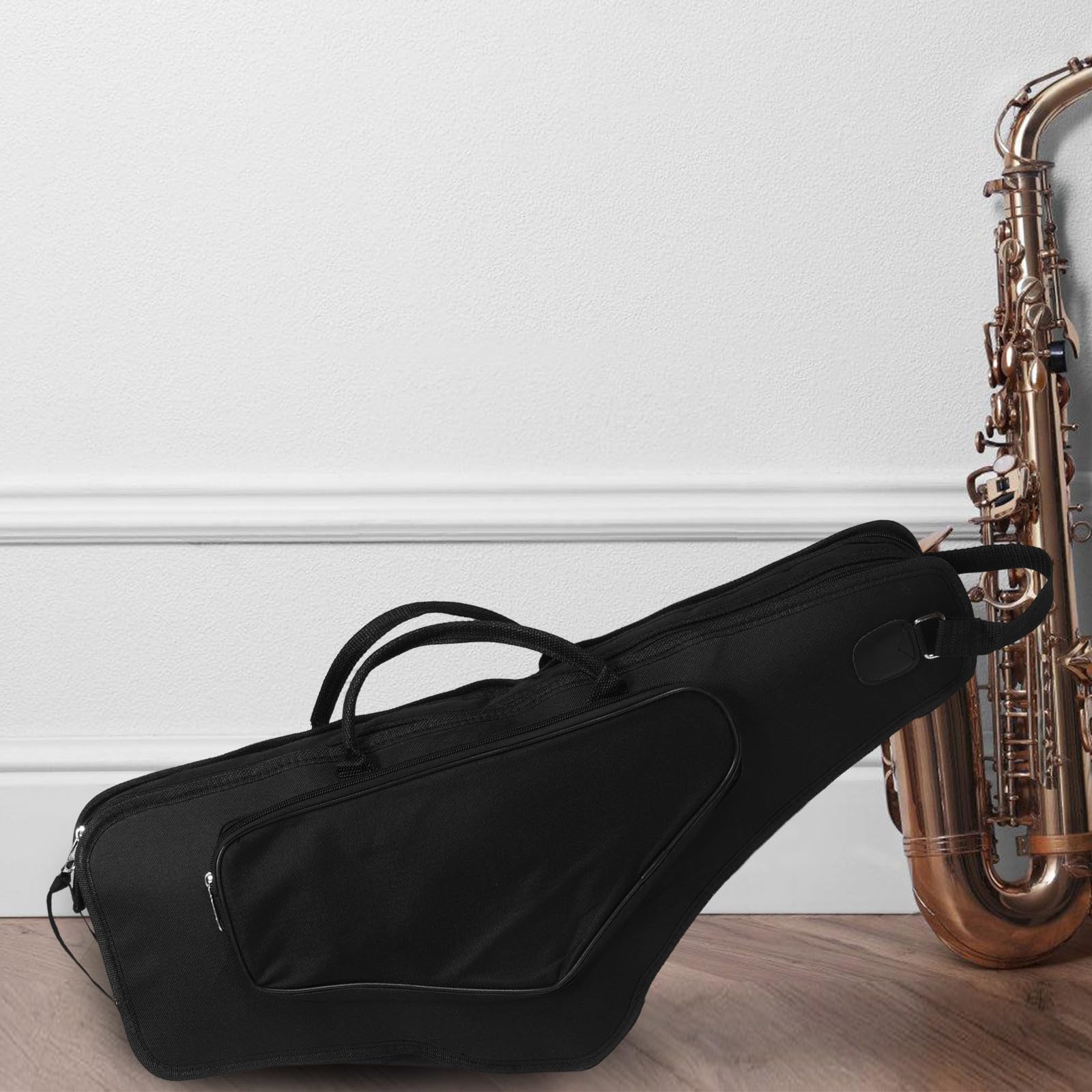 VICASKY Borsa per Sassofono Contralto Resistente e Antiurto, Zaino Tasche Organizzate per Accessori, Progettata per Musicisti Professionisti e Studenti