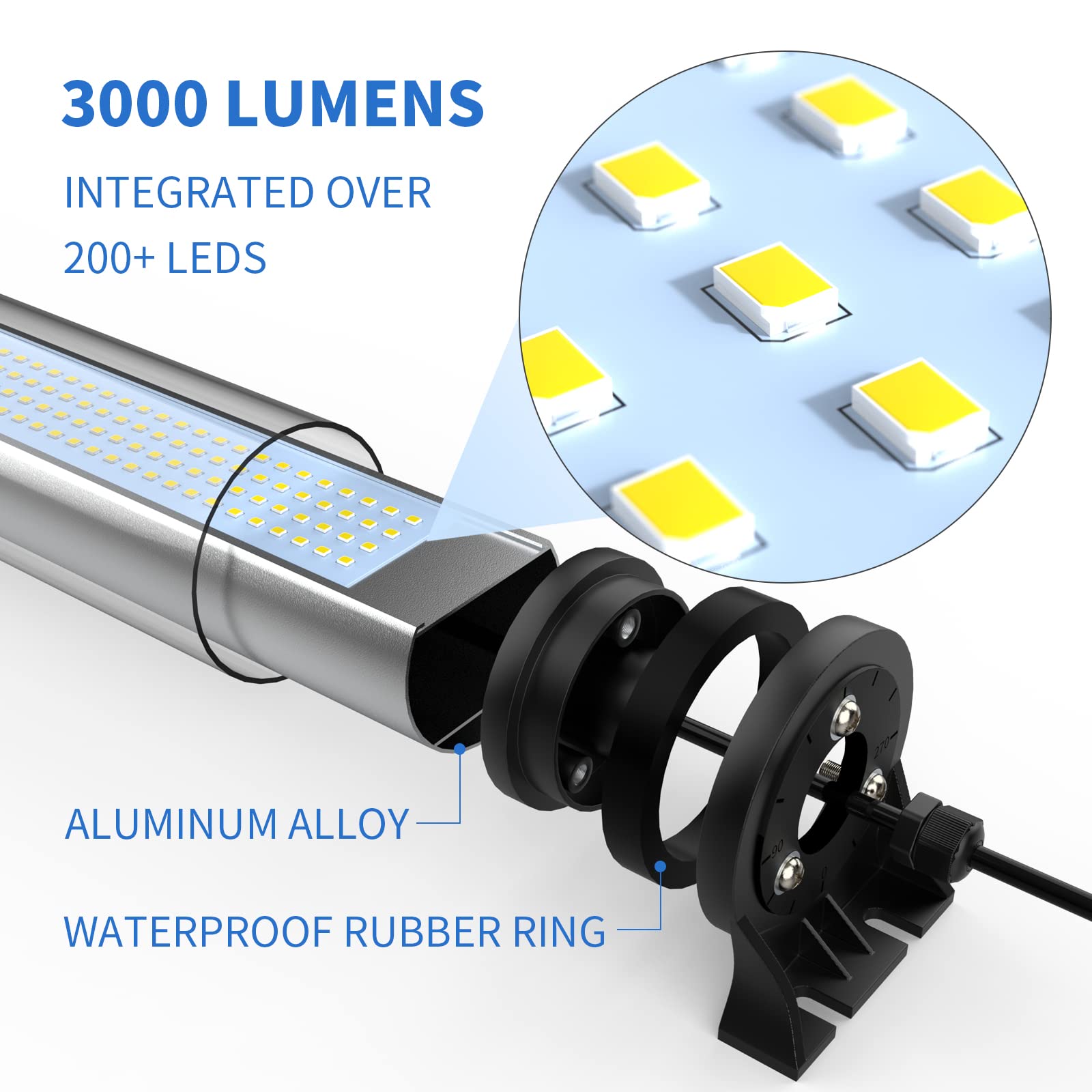 25W IP66 Explosion Proof Lights Led Machine Light Work Tube
