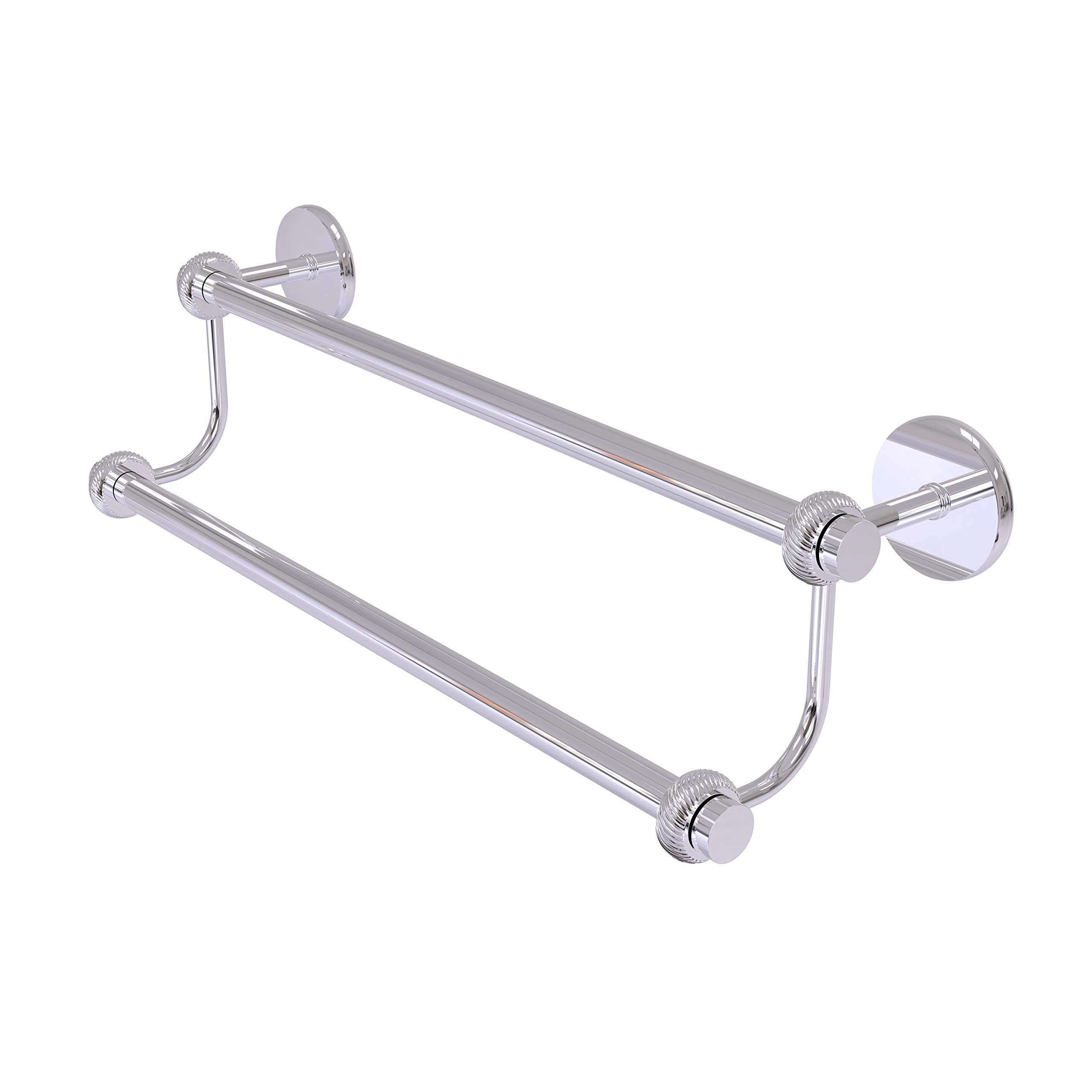 Allied Brass 7272T/30-PC 30 Inch Double Towel Bar, Polished Chrome