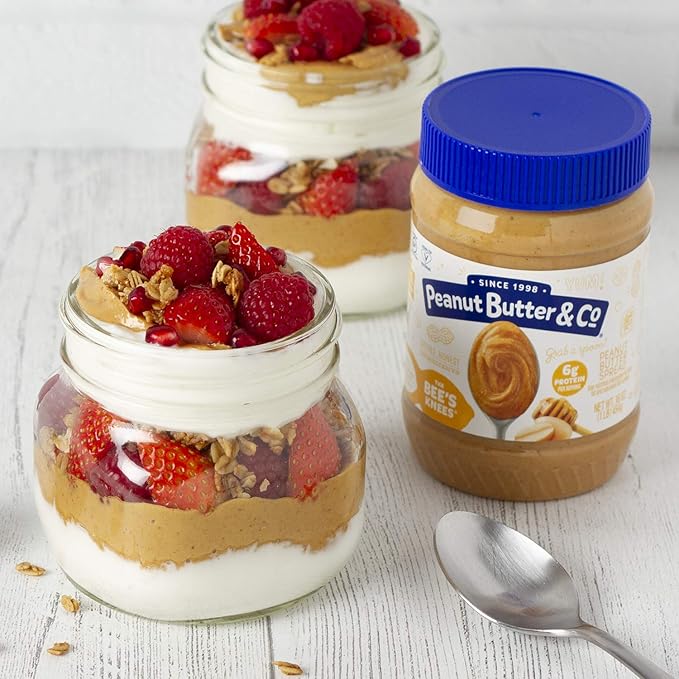 Mantequilla de Maní Peanut Butter & Co. The Bees Knees con Miel, Sin Gluten, 16 oz (Pack de 3) miniatura 5