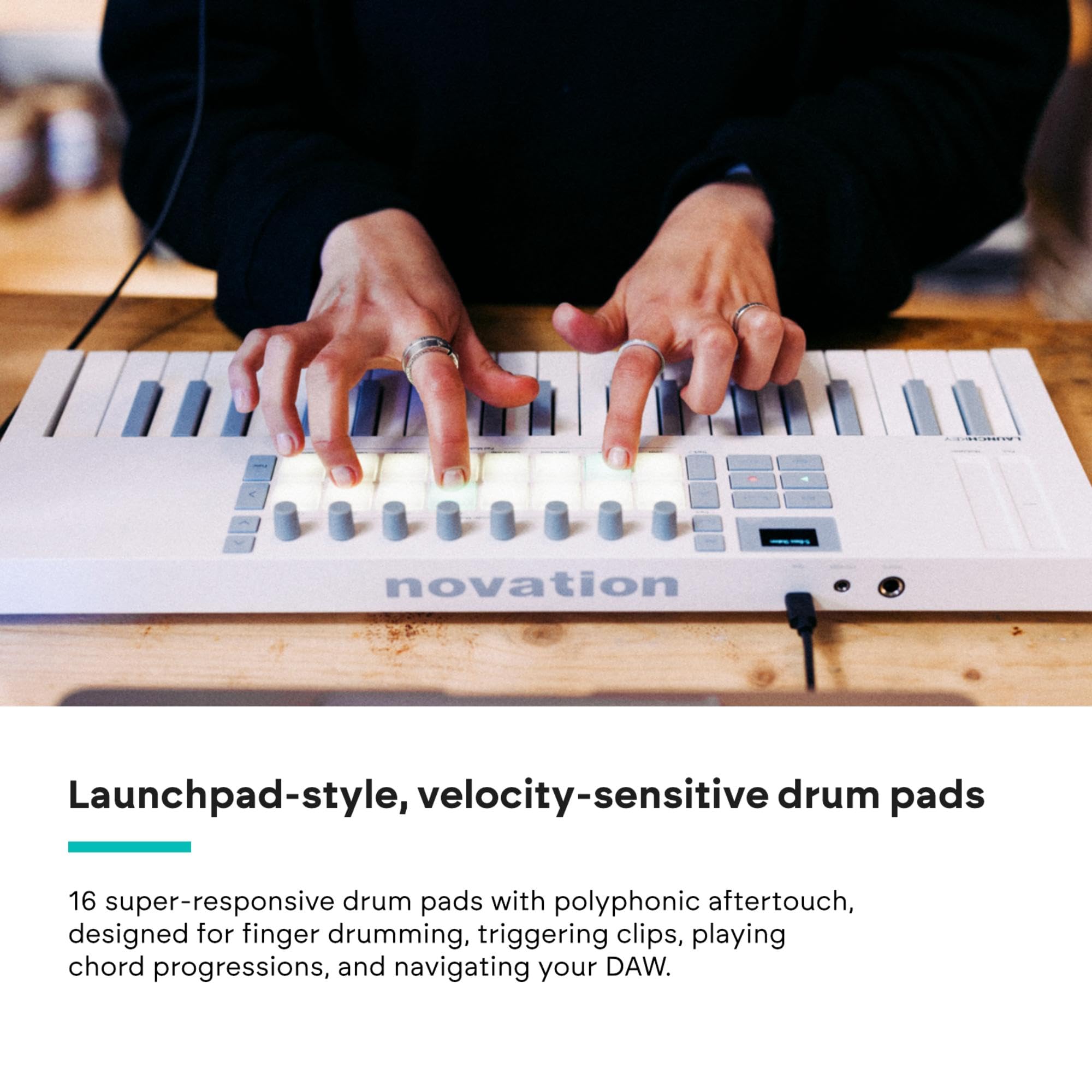 Amazon.co.jp: Novation Launchkey Mini 37 White [MK4