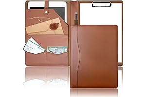 Premium Leather Portfolio Folder: Elevate Your Professionalism