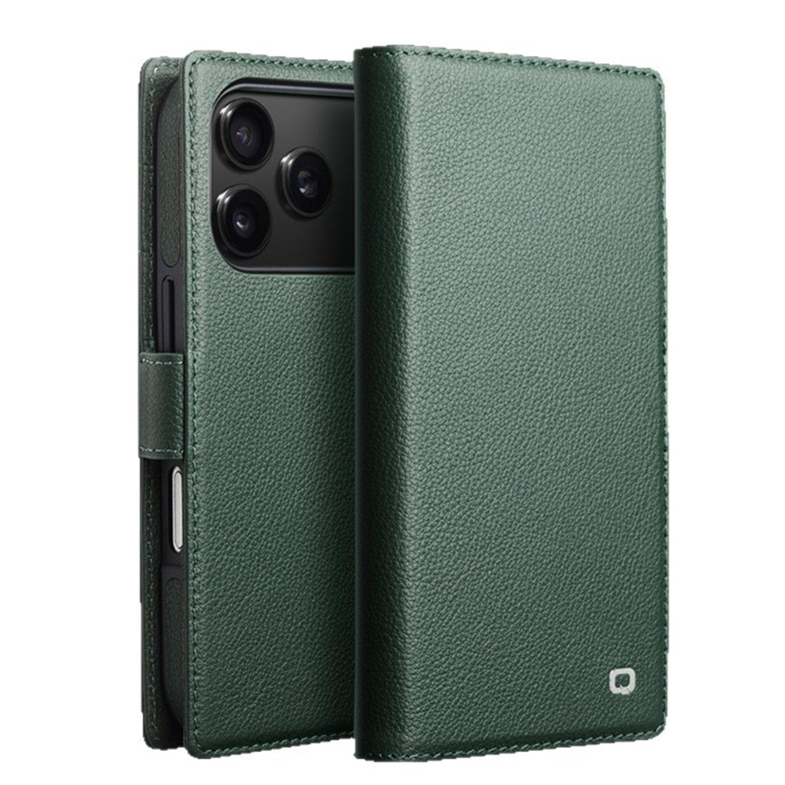 Étui cuir véritable iPhone 17 Air pour ranger vos cartes et protéger l'écran - 8