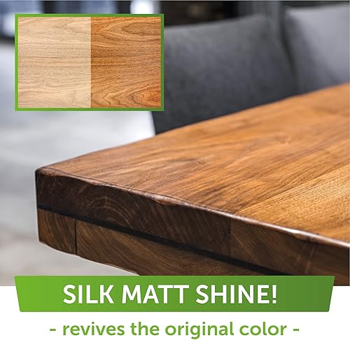 Miniatura 4 de Nordicare Aceite de teca (18 onzas), aceite de madera para toda la zona interior, revive el color original de la madera, aceite de teca prémium para