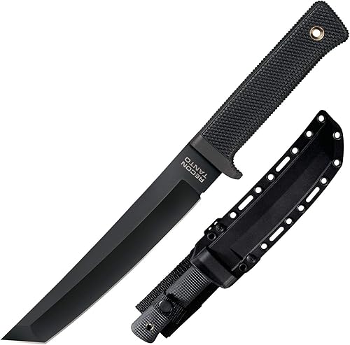 Miniatura 5 de Cold Steel Recon 1 Series Cuchillo plegable táctico con bloqueo Tri-Ad y clip de bolsillo, fabricado con acero CPM-S35VN de primera calidad, borde