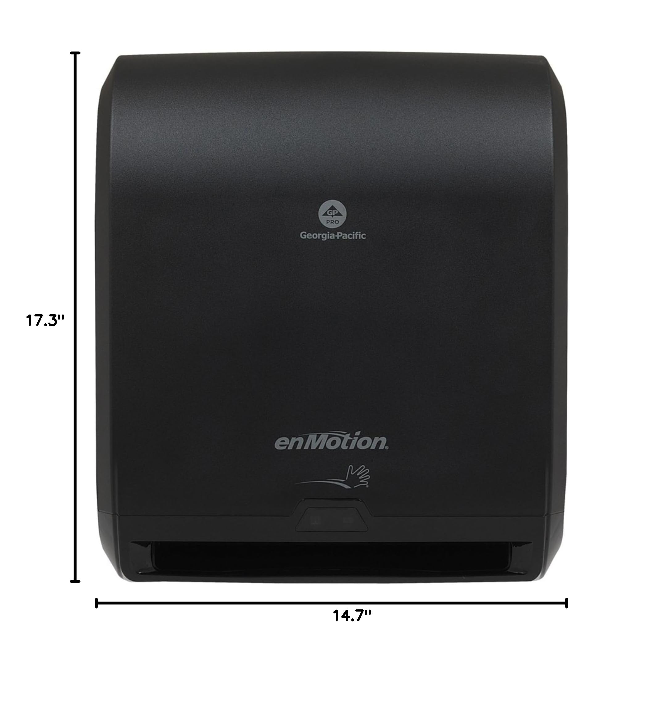 enMotion 59462A Dispenser 14.700 x 9.500 x 17.300 Black product thumbnail 7