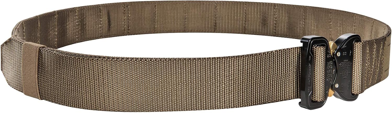 Tasmanian Tiger Tactical Modular Belt with Laser‑Cut MOLLE System and Cobra Buckle
