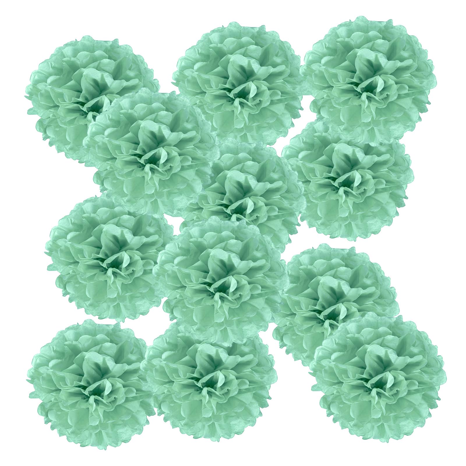 Pompons en papier de soie PATIKIL pour reussir votre decoration de fete facilement