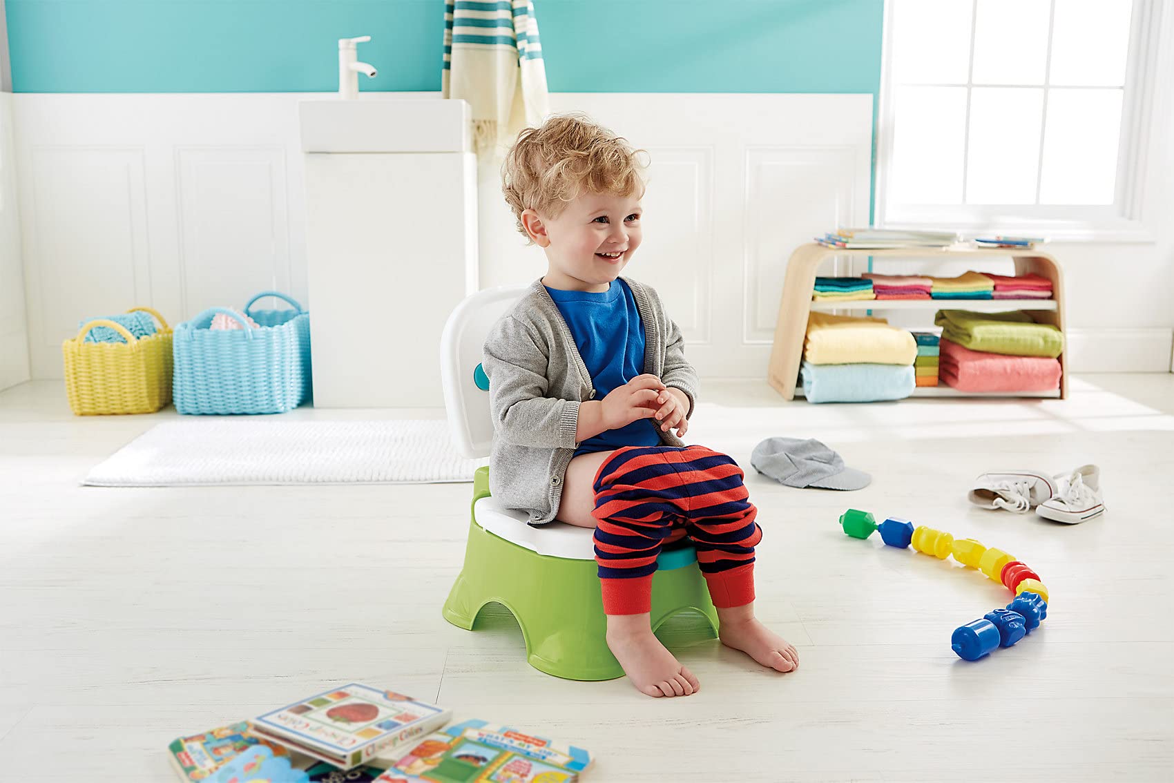 Fisher-Price Nocniczek Królewski – toaletowy trening na tronie, DLT00