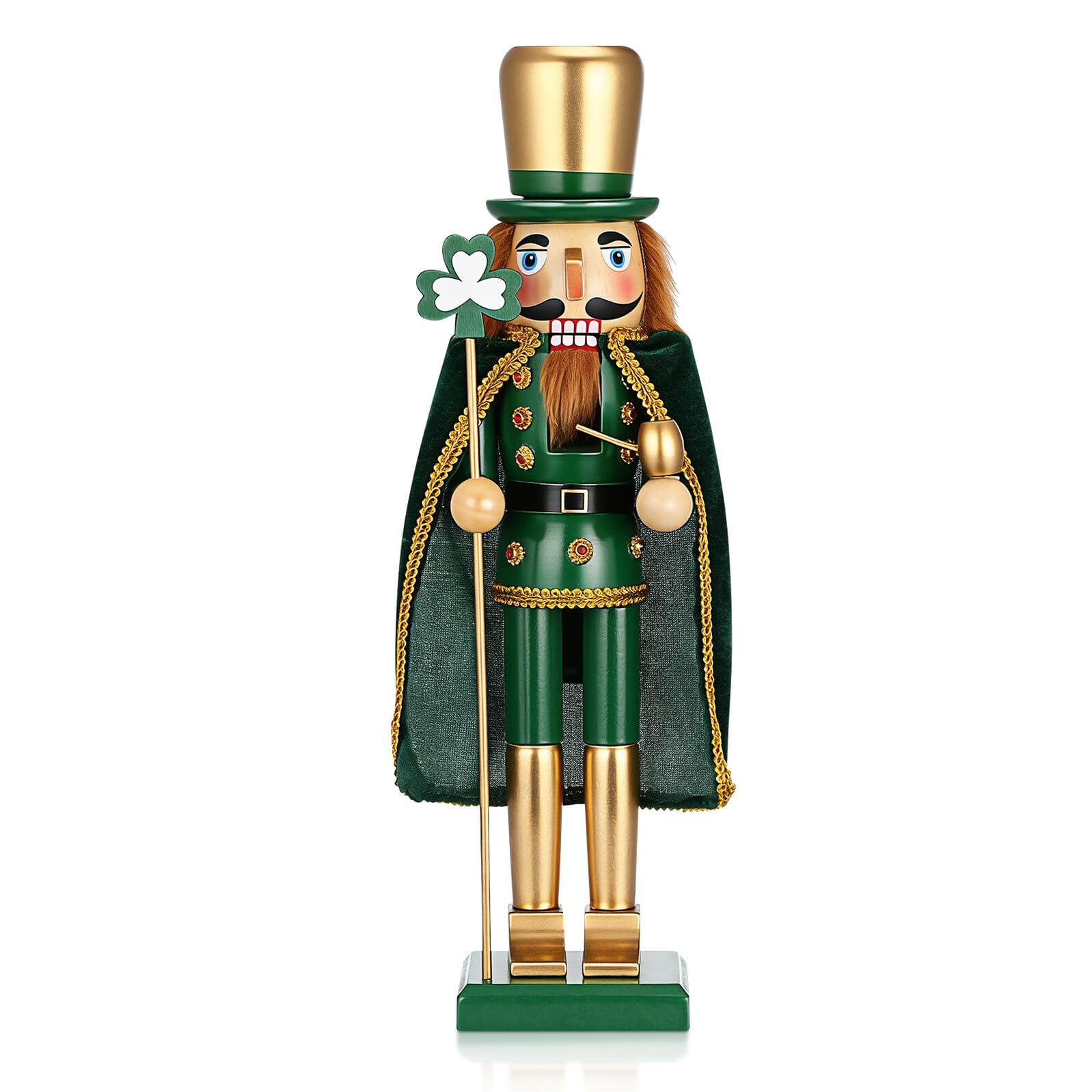 Casse-Noisette de Noël en Bois Traditionnel Idée Cadeau Maison et Bureau