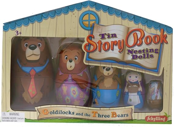 SCHYLLING Dolls Nesting Goldilocks, 1 EA