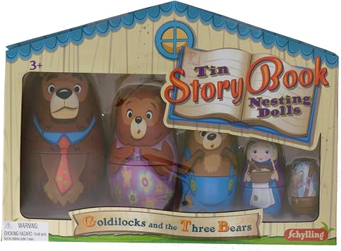 SCHYLLING Dolls Nesting Goldilocks, 1 EA