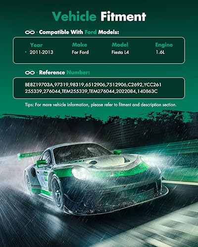 Miniatura 155 de SCITOO Compresor de CA para 2012-2014 para Ford Edge 2.0L para Ford Explorer 2.0L