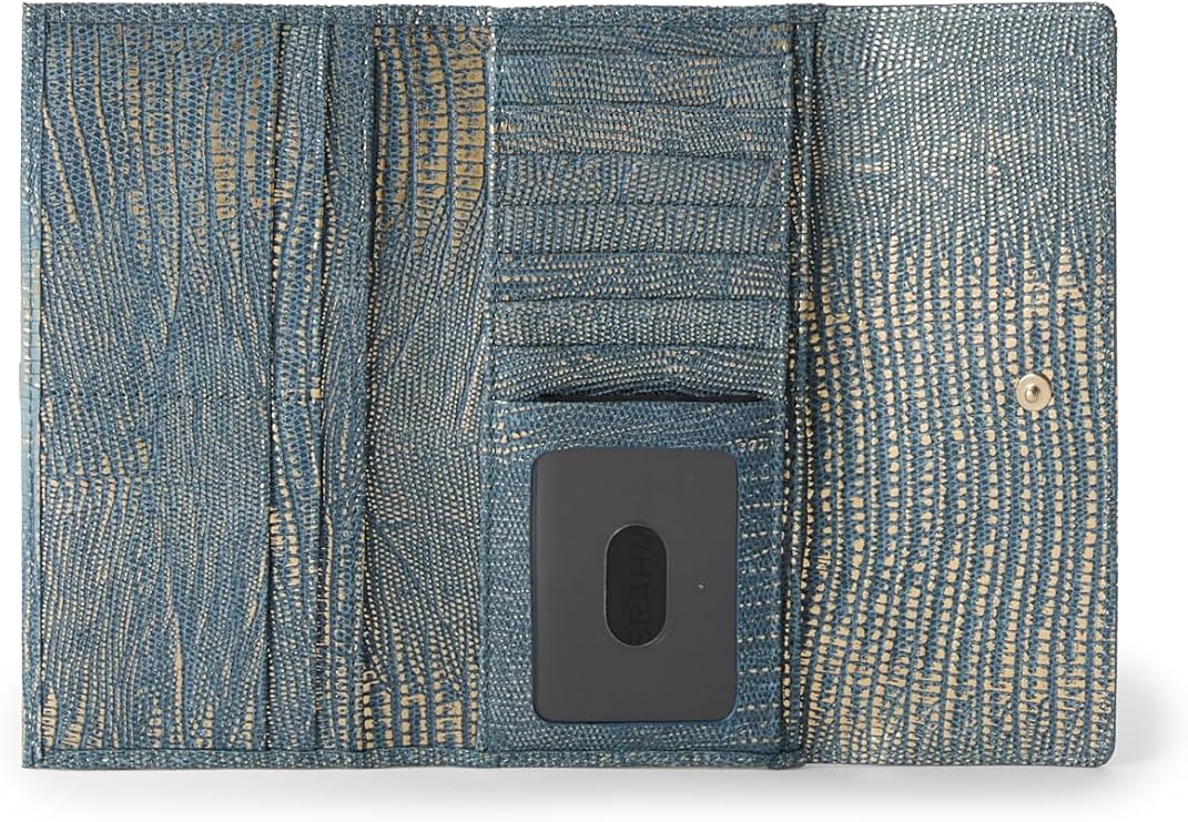 BRAHMIN Cordelia Wallet - Moonlit Blue Ballad