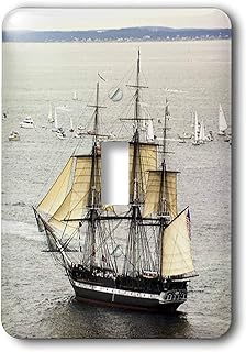 3dRose lsp_43785_1 USS Constitution Toggle Switch