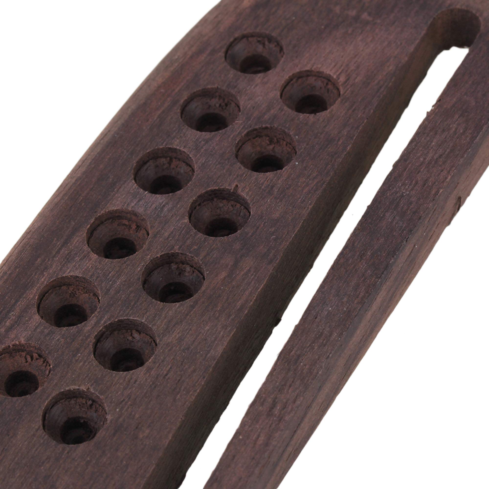 Yibuy 50 ponti in palissandro per chitarra acustica folk a 12 corde