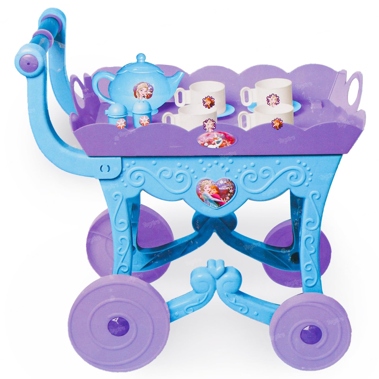 Zest 4 Toyz Tea Trolley 32 Pcs Set with Wheels and Teapot and Teacups for Kids Girls Age 3+ (B0D4VQXBBL) Amazon Price History, Amazon Price Tracker